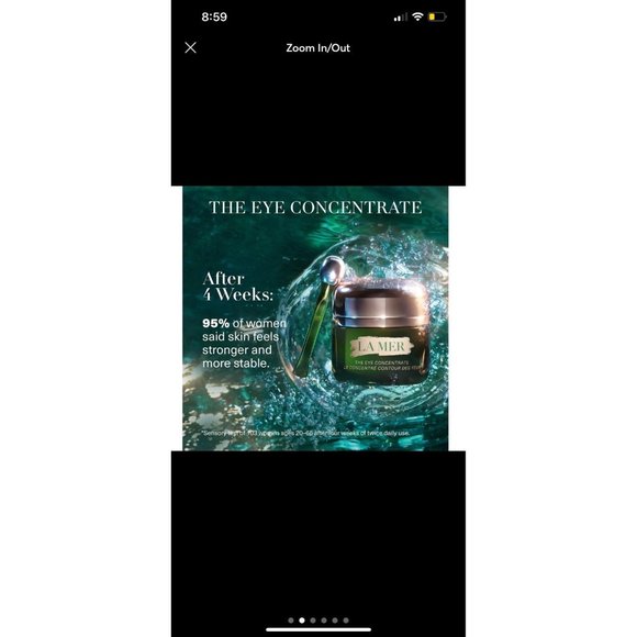 La Mer The Eye Concentrate Cream new - Picture 2 of 4